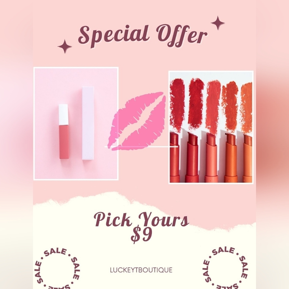 Pick Yours $9 Lip Oil/Gloss/Shade